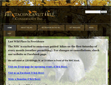 Tablet Screenshot of nhill.org